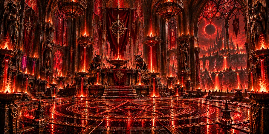 La salle de Sacrifice et son autel sanglant